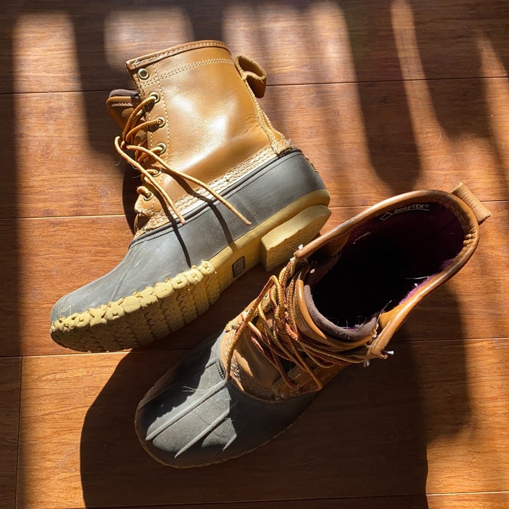 L.L.Bean 8” GORE-TEX/Insulated Duck Boots